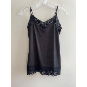 White House Black Market Camisole Top Womens XS Black Lace